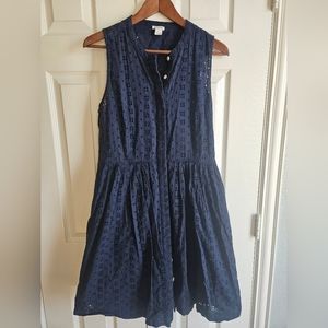 JCrew Button Front Dress
